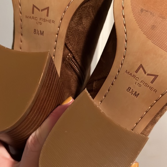 Marc Fisher Comara Over the Knee Pointed Toe Boots NWOT - Picture 11 of 11